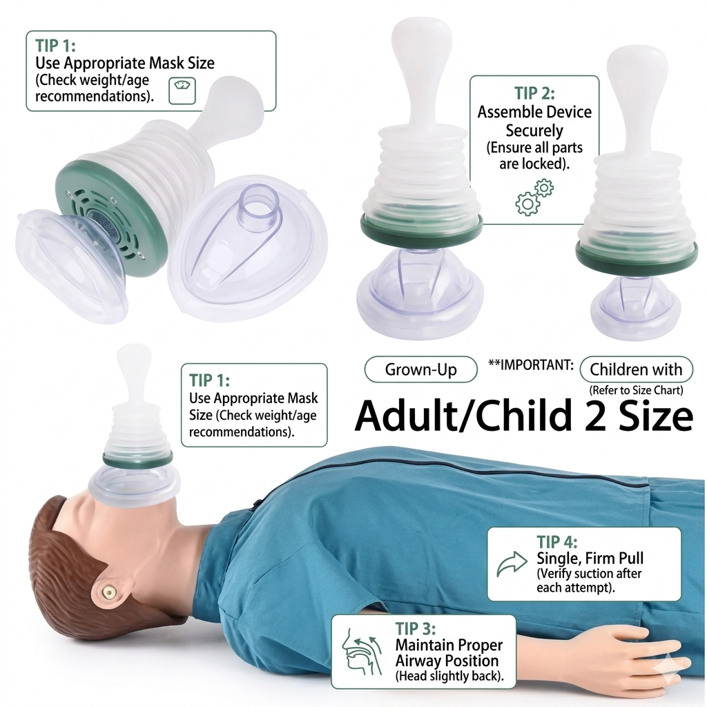 Portable Anti-Choking Relief Kit – Emergency Airway Clearing Device for Adults & Children