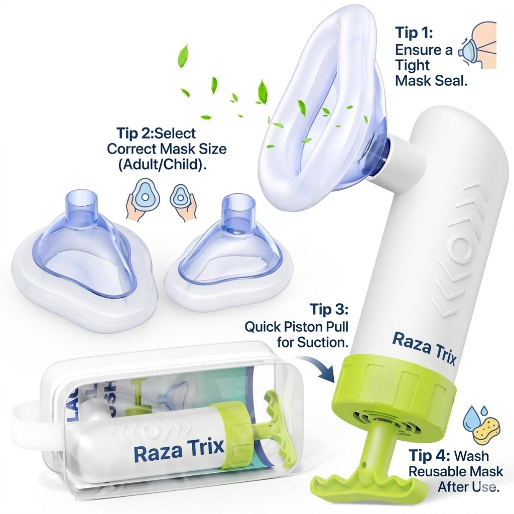 Portable Anti-Choking Relief Kit – Emergency Airway Clearing Device for Adults & Children
