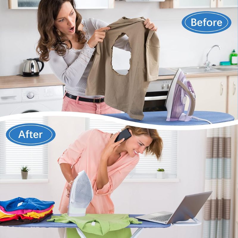 Iron Cover Protector – Heat Resistant Non-Stick Ironing Shoe Cover for Clothes Protection