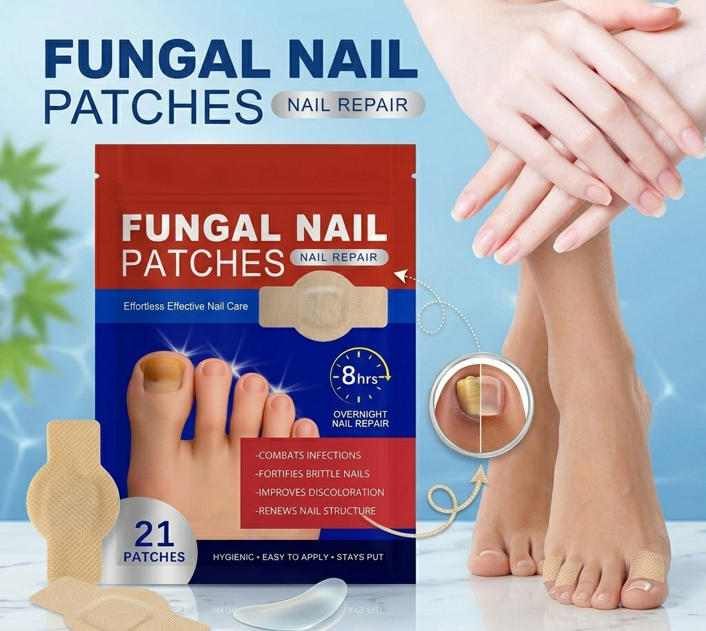 Nighttime Fungal Nail Treatment Patches – Anti-Fungal Nail Repair Kit