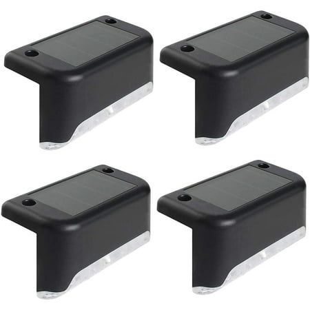 Wireless Solar Deck Lights Outdoor – Waterproof LED Step & Fence Lights